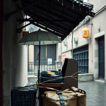 折一枝雨，寄给唐朝