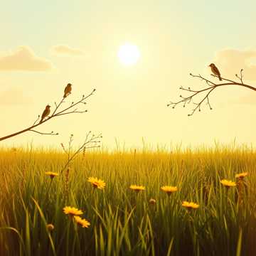 太阳公公对我笑