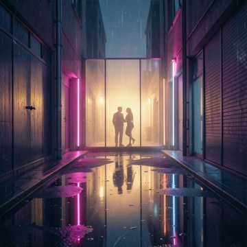 心碎只剩晚风陪