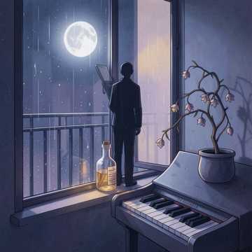 半瓶酒与枯萎茉莉