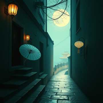 海棠落肩上