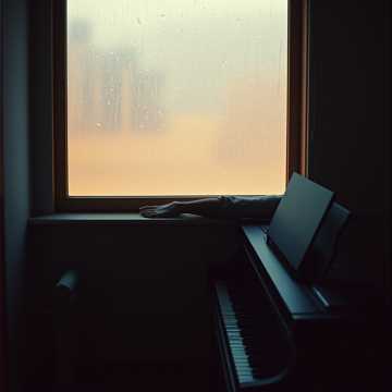 琴键上的雨痕