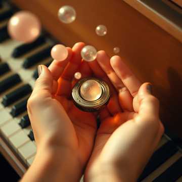 你是时光轻握的琴键