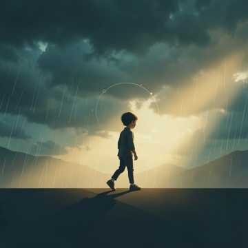 迟来的青春期。