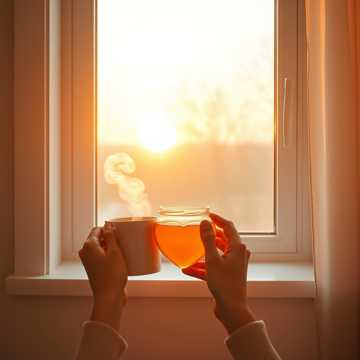 晨光咖啡与蜂蜜