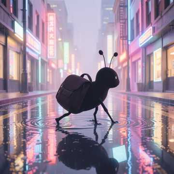 普通蚂蚁搏击浪潮