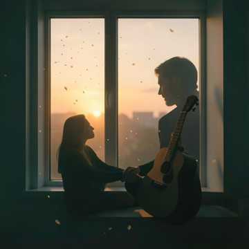 夕风尽头的一人暮色