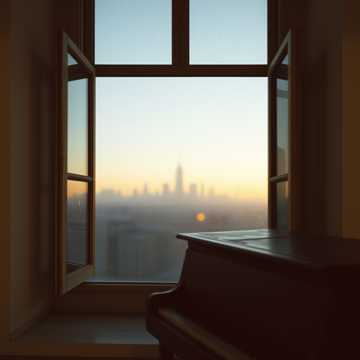 旧琴键  空对白