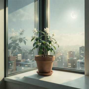 茉莉花新芽