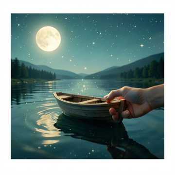 爸爸舟上的星光