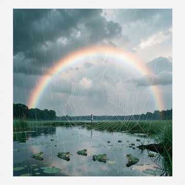 乌云跌落的午后