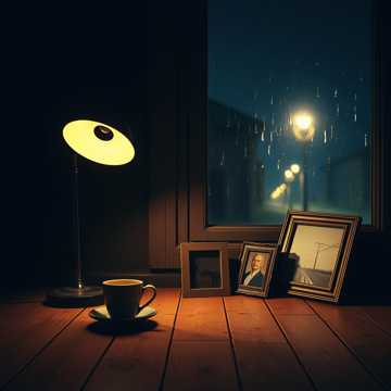 窗台半盏冷光阴