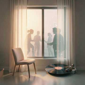 窗帘记得你转身的纹路