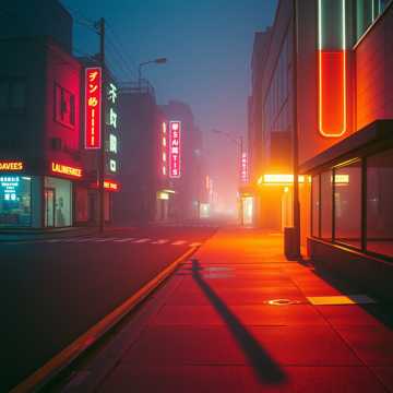 独行人的霓虹剧