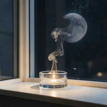 烟灰缸里的月亮