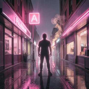 霓虹未熄的影子