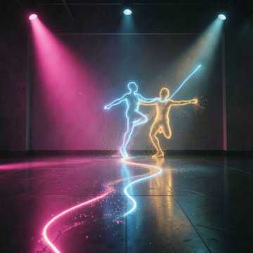 손가락이 춤추는 순간