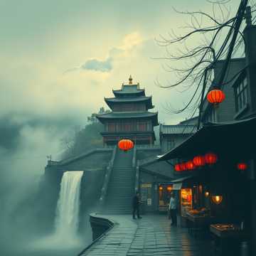 天台山开门见山