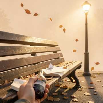 汽水气泡藏纸条