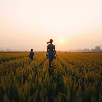 稻谷堆里的回应