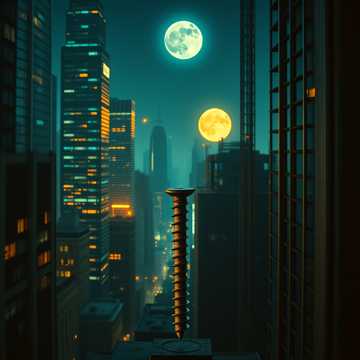 钢筋丛林里数羊