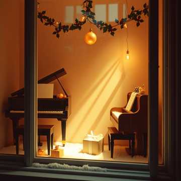 槲寄生光的折痕