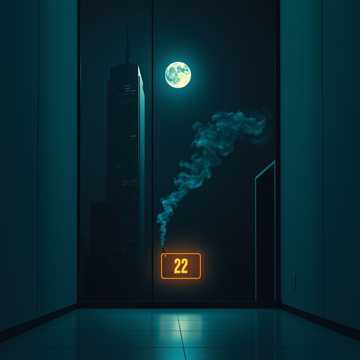 烟圈里二十楼的霜