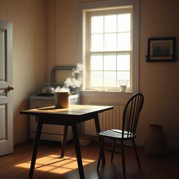 炊烟里藏着的吻