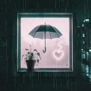雨音敲窗