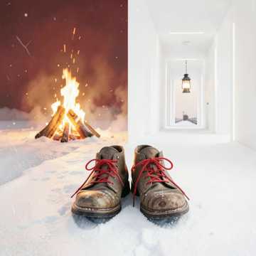 红白之间，鞋带系好