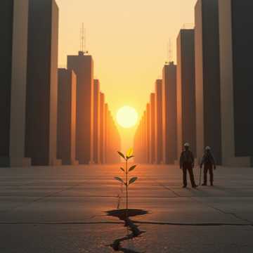 水泥森林里的破晓