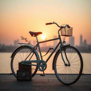 单车后座的风与茉莉