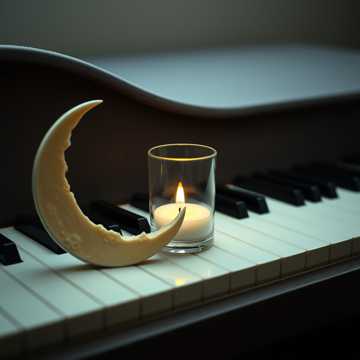 碎在杯沿的月光