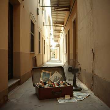 旧铁盒里的弹珠