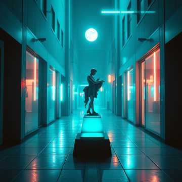 数字潮声里的雕像