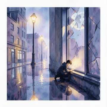 碎了一地的月光