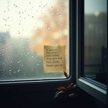 Window Pane Rain