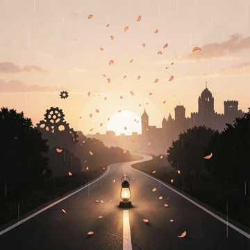 旧晚霞藏住少年