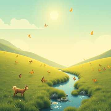 青溪谷里真欢畅