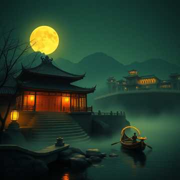 星垂潇水千年月