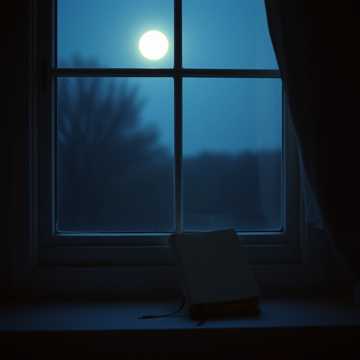 月光失约的窗台