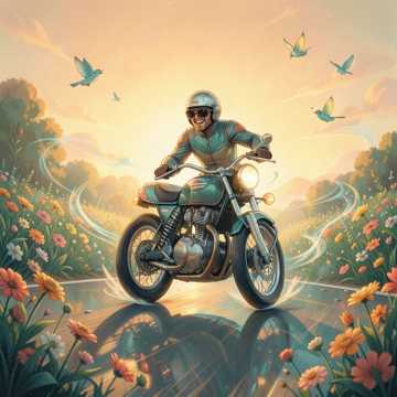 快乐就是在前方