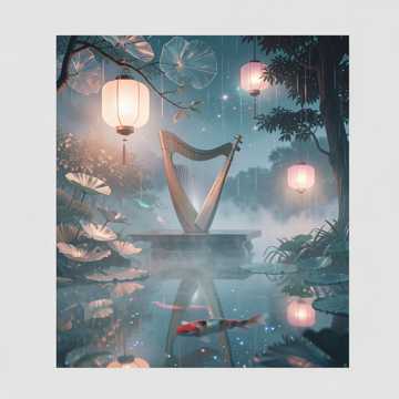 镜花水月藏心田