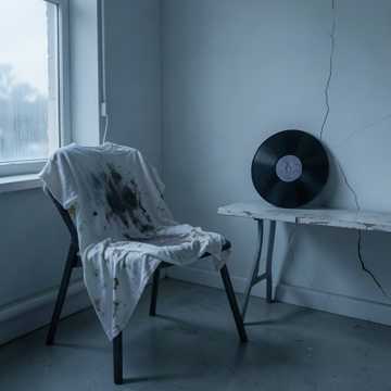 Rain-stained T-shirt