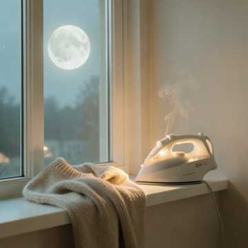 熨斗褶皱里的温度