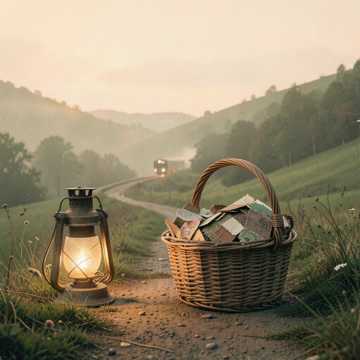 桃花山坳的背篓