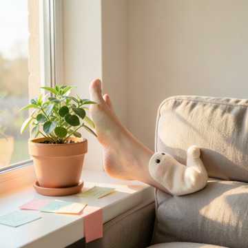 把夕阳揉碎成指尖的温度