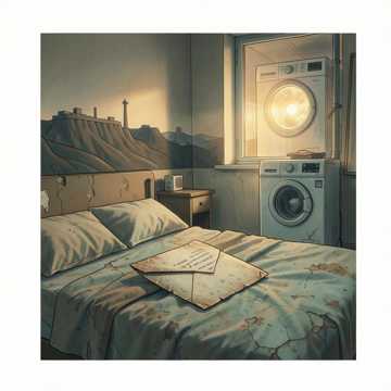 沾着口水的旧信