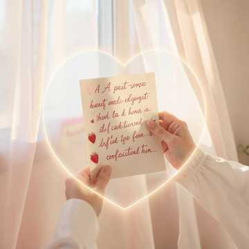 糖霜写的告白信