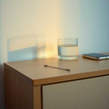 发夹还躺在老位置